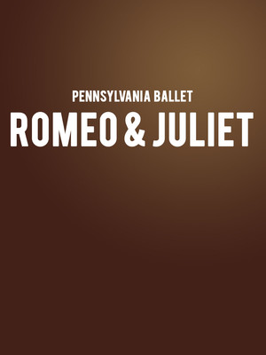 Pennsylvania Ballet: Romeo and Juliet at Academy of Music 
