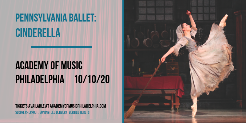 Pennsylvania Ballet: Cinderella [POSTPONED] at Academy of Music 
