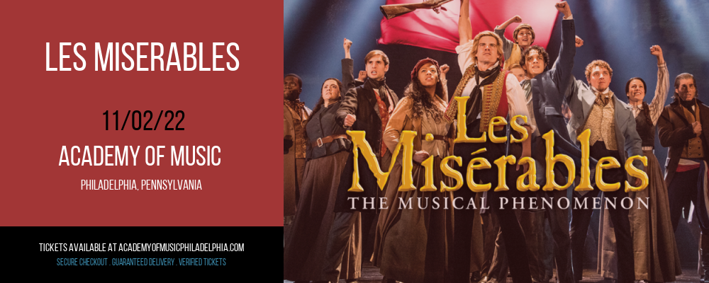 Les Miserables at Academy of Music 