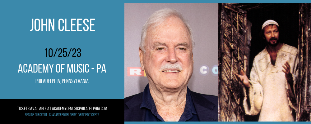 John Cleese at Academy Of Music - PA